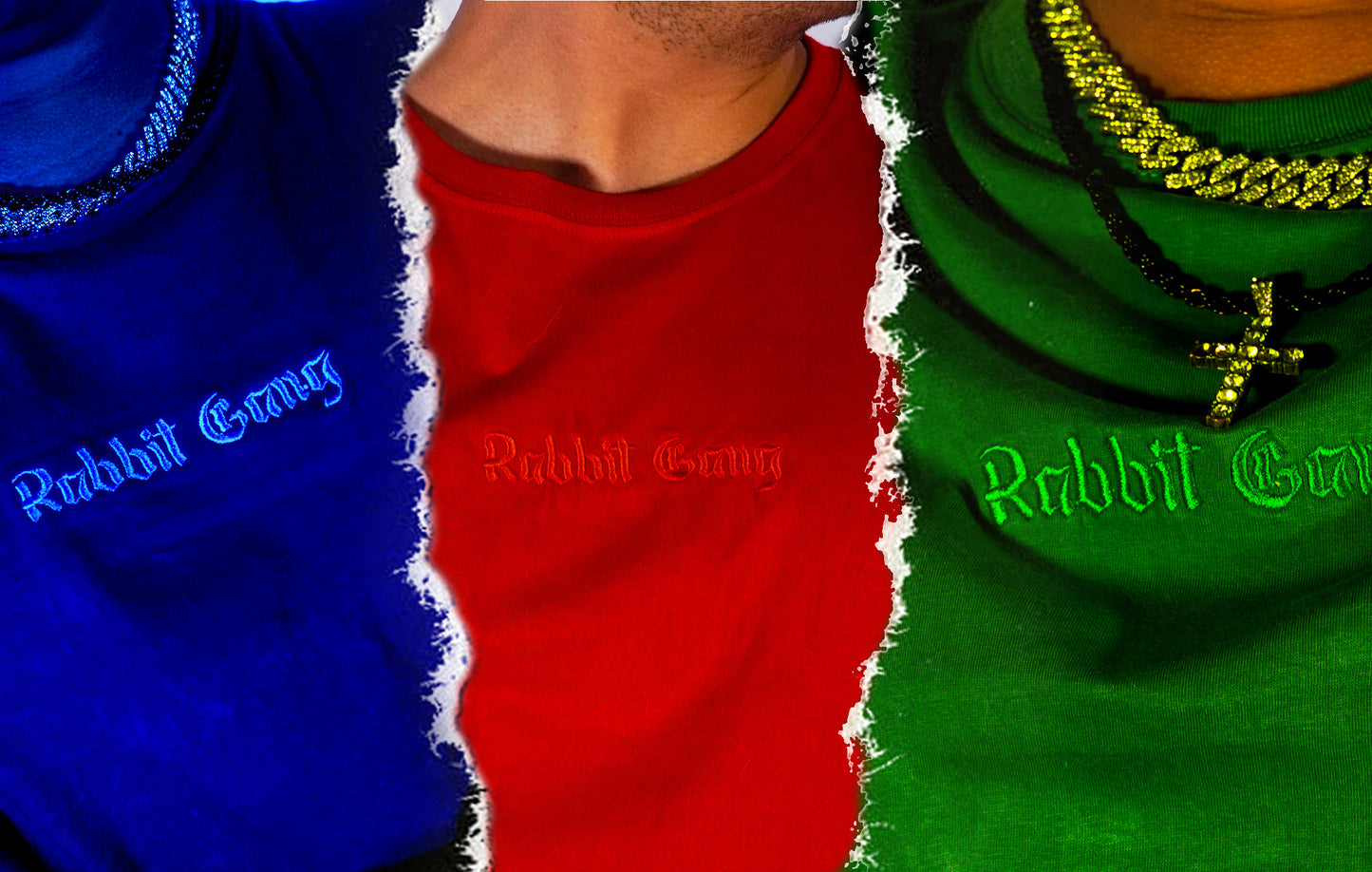 ESSENTIAL BASIC TEE "Rabbit Gang"